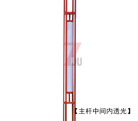 (QDJGDZ-017)红色火焰造型特色广场园林向日葵视频污版下载主杆内透光位置